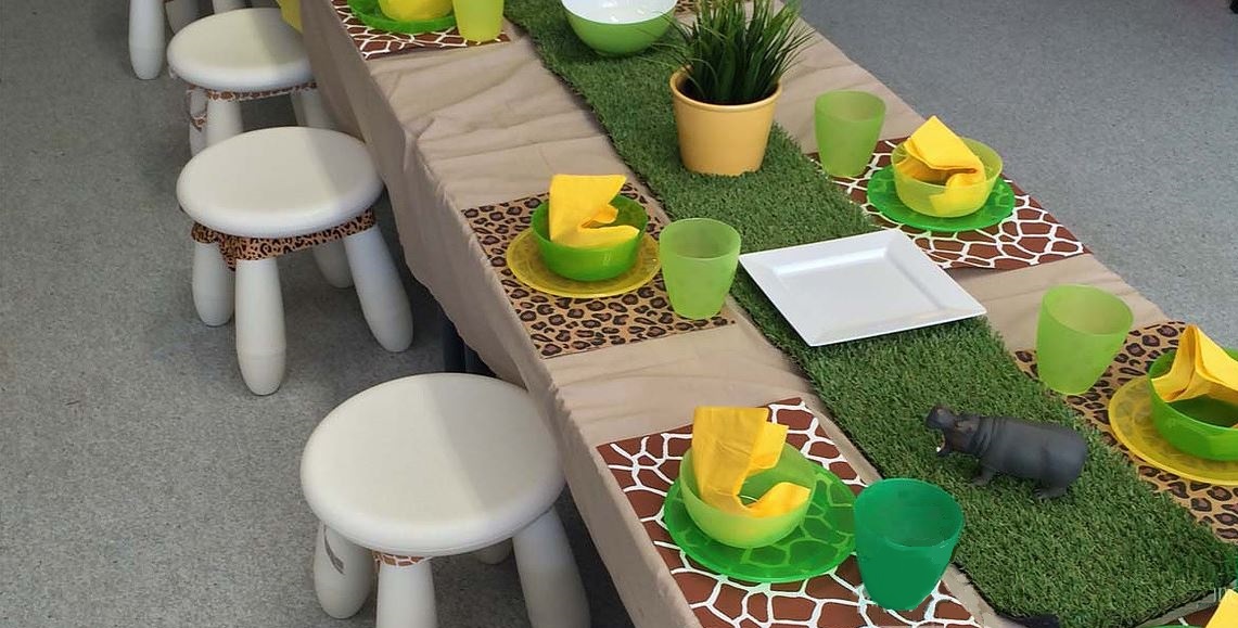 Jungle party παιδικά επιπλάκια IKEA Mammut 