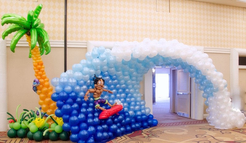 Μπαλόνια για πάρτυ : ΑΨΙΔΑ SUMMER SERF αυτοστηριζόμενη