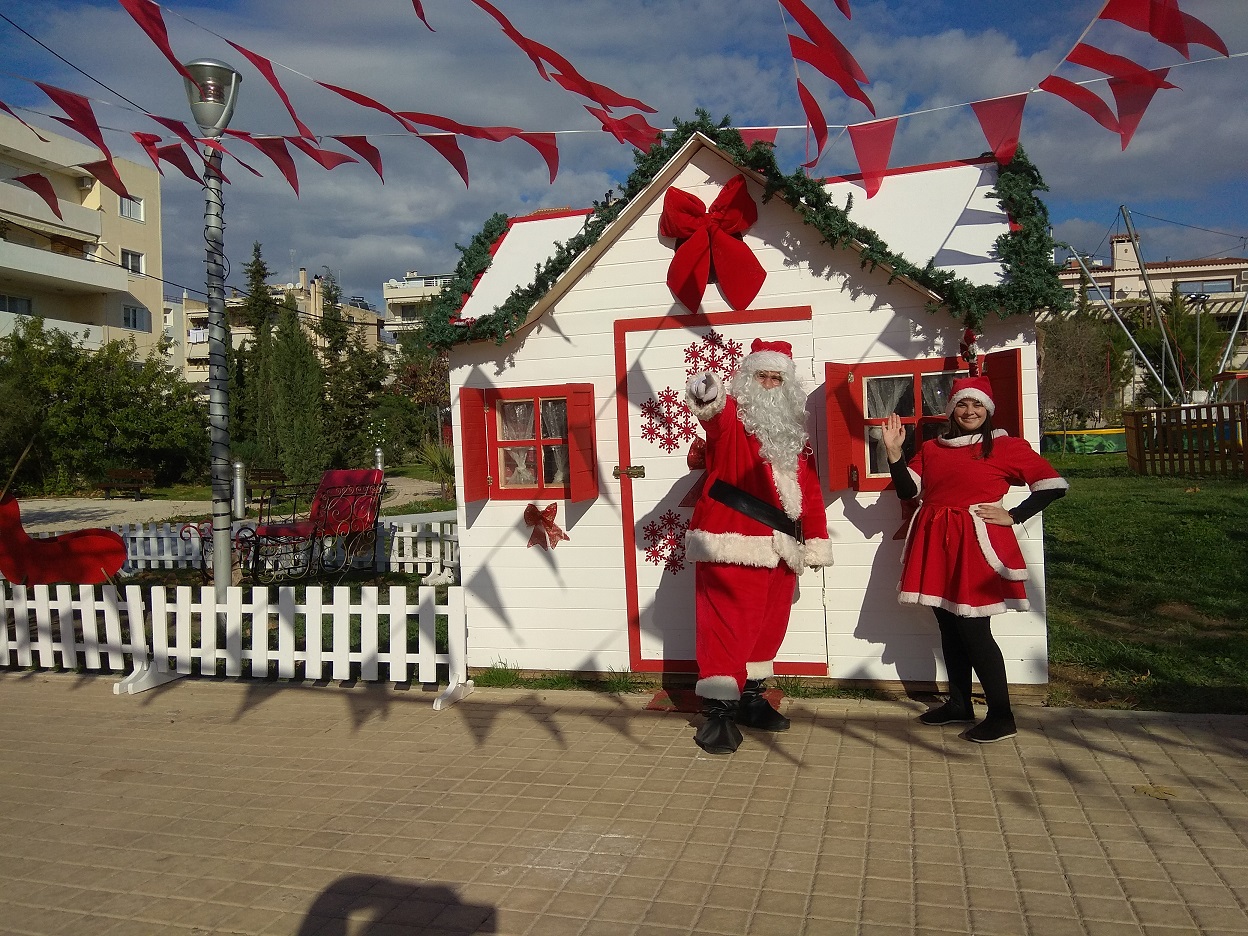 Διοργάνωση χριστουγεννιάτικου χωριού ΓΛΥΦΑΔΑ 2019