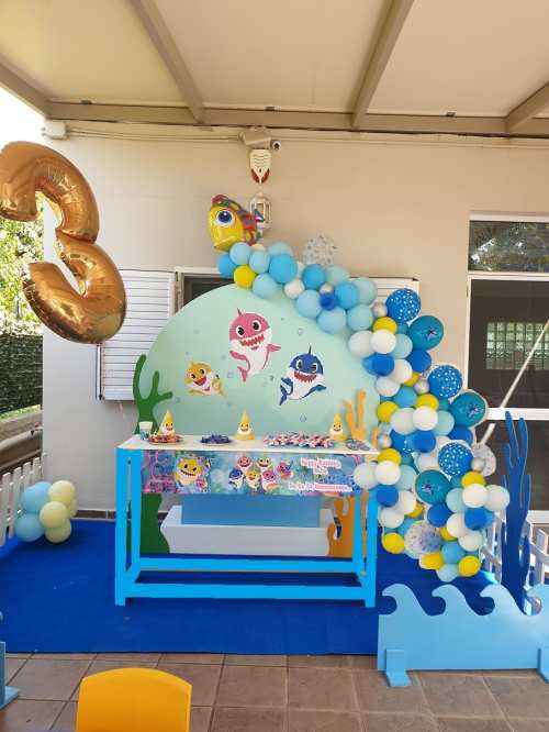 Διακοσμητικά backdrop για παιδικό πάρτυ και βάπτιση 